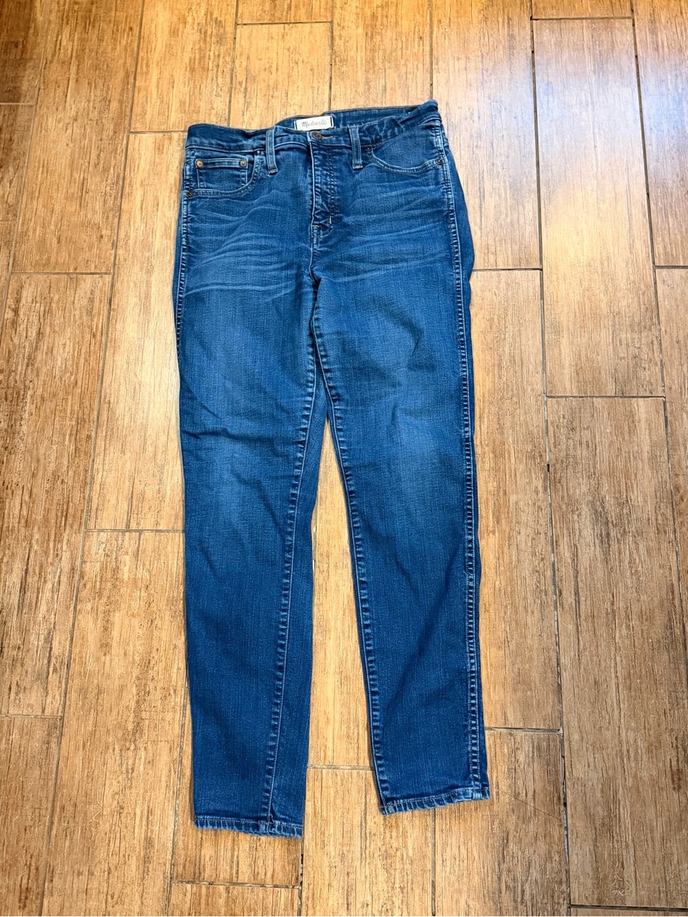 Maxwell Women’s High-Rise Dark Blue Skinny Jeans.